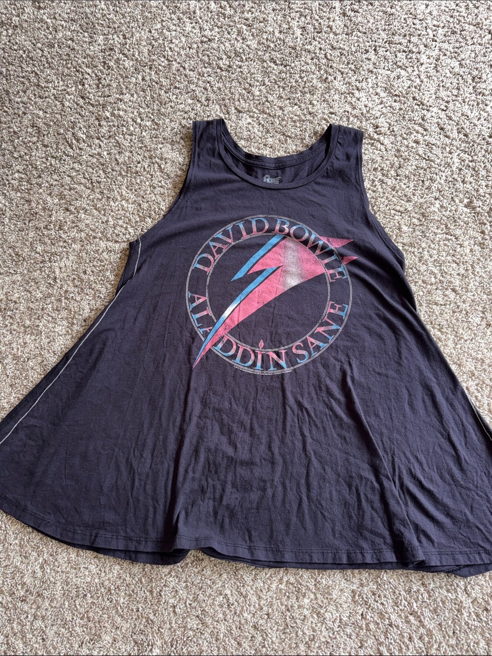 Free People Trunk David Bowie oversized tank size medium